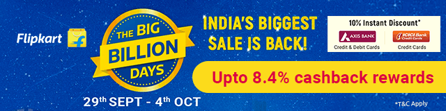 Flipkart Big Billions Days Sale Offers Upto 80 Off Bank Offers