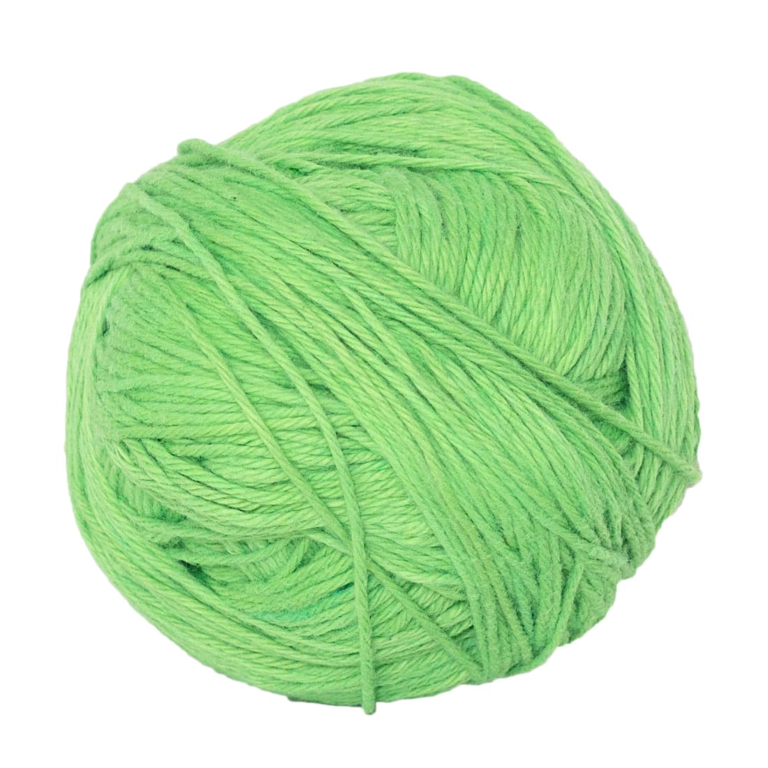 Fair Trade Green Yarn Ball Naturally Dyed Organic Cotton assorted