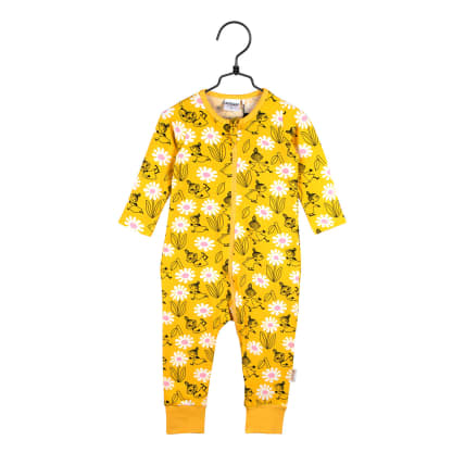 Muumi Kamomilla-pyjama keltainen