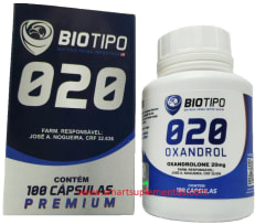 Oxandrolona - Bio Tipo - 20mg (100caps)