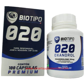 Oxandrolona - Bio Tipo - 20mg (100caps)