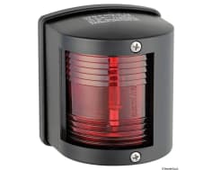 Utility 77 Navigation Lights - 112,5u00b0 left red - Black