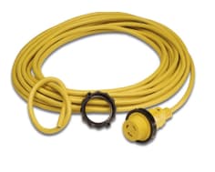 Cordset 16A 230V 50' Yellow