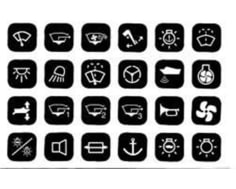 Label Set-1002 Contour 1000 Switch Panel (SET-1002)