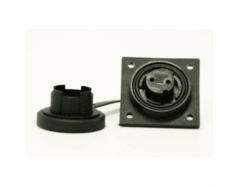 2 Pin Low-Flange Socket & Cap