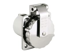 Inlet, 16A 230V, Stainless Steel - OEM