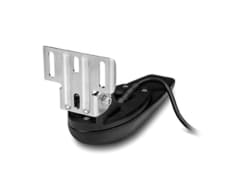 GT20-TM Transom Mount DownVü 500 W (455/800 kHz) Traditional 500 W (77/200 kHz) Transducer with Temp (8-pin)
