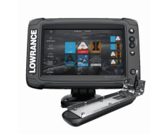 Elite-7 Ti2 With Active Imaging 3-in-1 Transom Mounted Transducer