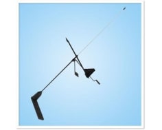 Shakespeare V-Tronix Hawk Antenna with Wind Indicator