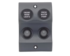 W/proof Switch Panel Micro 2x10mm Led (900-SOP)