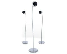 Wallflower Stand Pair (stainless Steel)