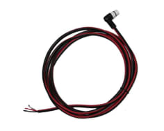 2m STNG R/A Power Cab Bare Wires