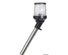 360 Telescopic Angled Led Pole with Black Light - With 30u00b0 light - 60cm