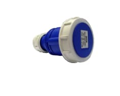 Industrial Connector (Female) 16A 220-250VAC 2P+E IP67 Blue