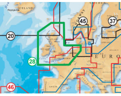 Navionics Gold XL9 Raymarine/SD/Micro SD Format 28X UK And Ireland