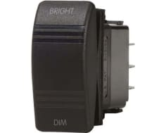 Dimmer Switch On/off/on Black