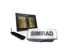 GO9 XSE With Transom Active Imaging 3 in 1 Transducer & Halo 20+ Radar