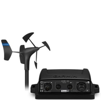 Garmin gWind Race Mast Head Transducer with GND10 Black Box & 25m Mast Cable