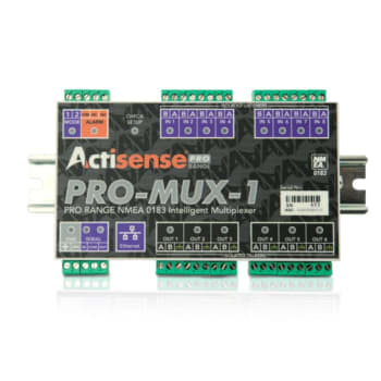 Professional NMEA Multiplexer 2 inputs 12 outputs screwless