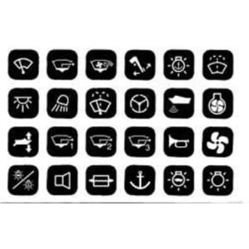 Label Set-1002 Contour 1000 Switch Panel (SET-1002)