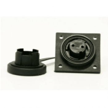2 Pin Low-Flange Socket & Cap
