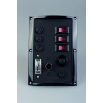 Switch Pan 3 Fuses Black