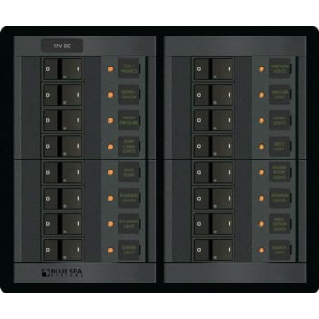360 Dc Circuit Breaker Panel 16 Pos