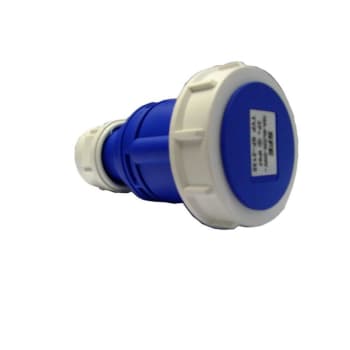 Industrial Connector (Female) 16A 220-250VAC 2P+E IP67 Blue