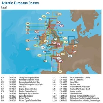 MAX Local Charts - L20 Falmouth to Lundy Island