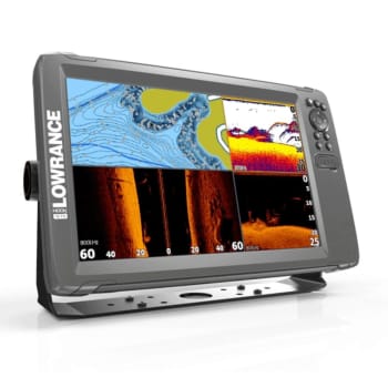 HOOK 2-12 12 Inch Chart / Fishfinder With Triple Shot TR (Down & Side Scan)