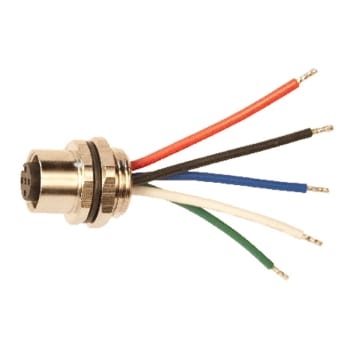 A2k-pmw-f - Nmea 2000 Connector - Rear Panel Mount - Wired 5pin Micro Female