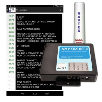 BT3 Bluetooth Navtex Receiver With Series 2 Antenna