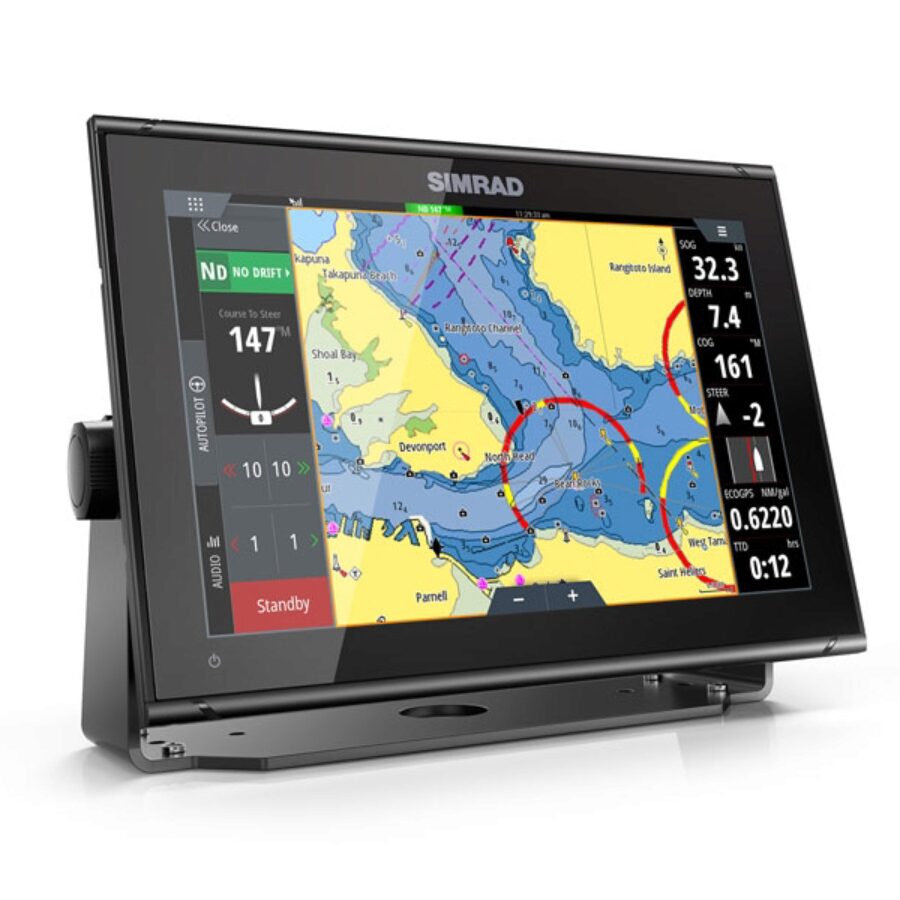 GO12 XSE 12 Inch Multi-touch Chart Plotter with built in Echosounder - No Transducer