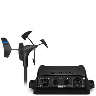 Garmin gWind Race Mast Head Transducer with GND10 Black Box & 25m Mast Cable