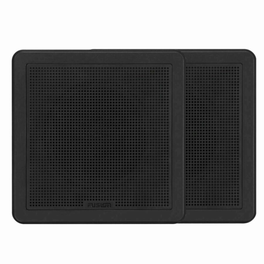 FM-F77SW Flush Mount Marine Speaker 200W 7.7 Inch Square In Black