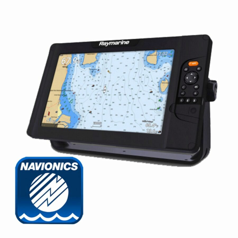 Element 12S Plotter / Chirp Sounder With Navionics PLUS Download Chart (No Transducer)
