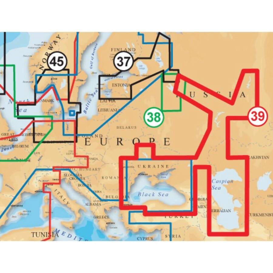 Gold XL9 CF Format 39X Black And Caspian Sea