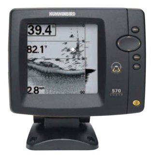 Humminbird Fishfinder 570x Down Imaging c/w Single Beam Transducer