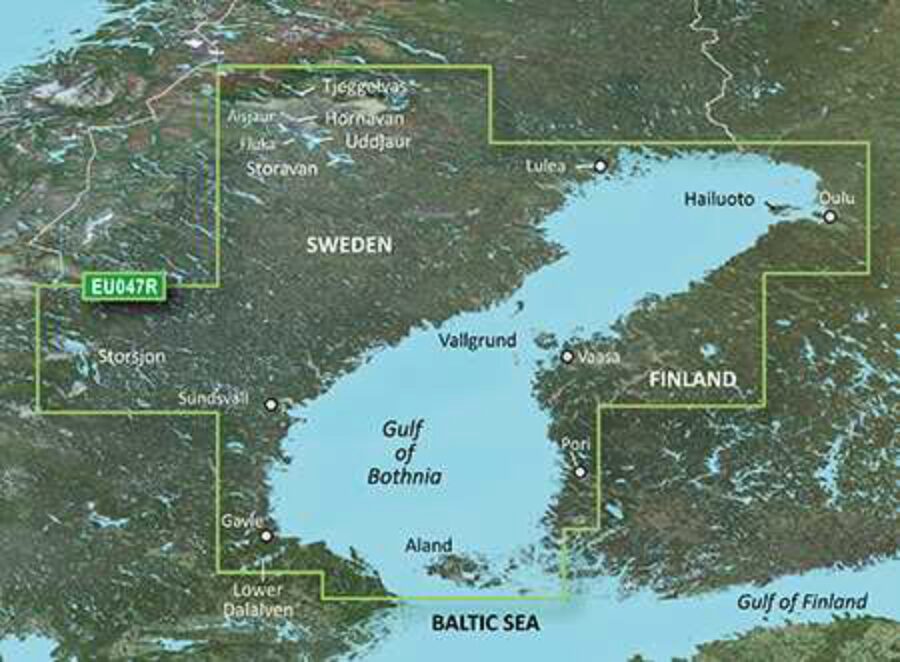 G3 Sd/microsd Format Chart Eu047r Gulf Of Bothnia, Kalix-grissl