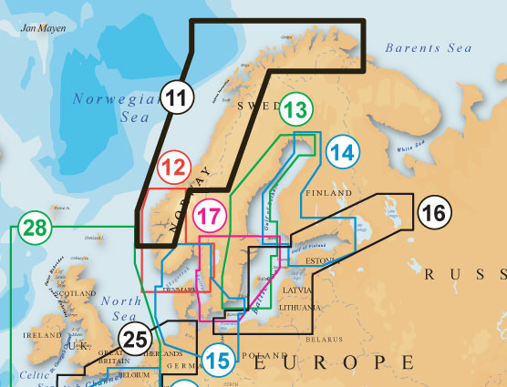 Platinum+ XL3 P11+ - SD/Micro SD - Norway NorthWest (100.PP11S)