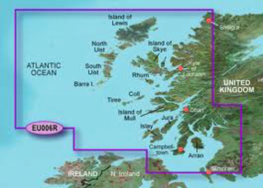 G3 Sd/microsd Format Chart Eu006r Scotland, West Coast