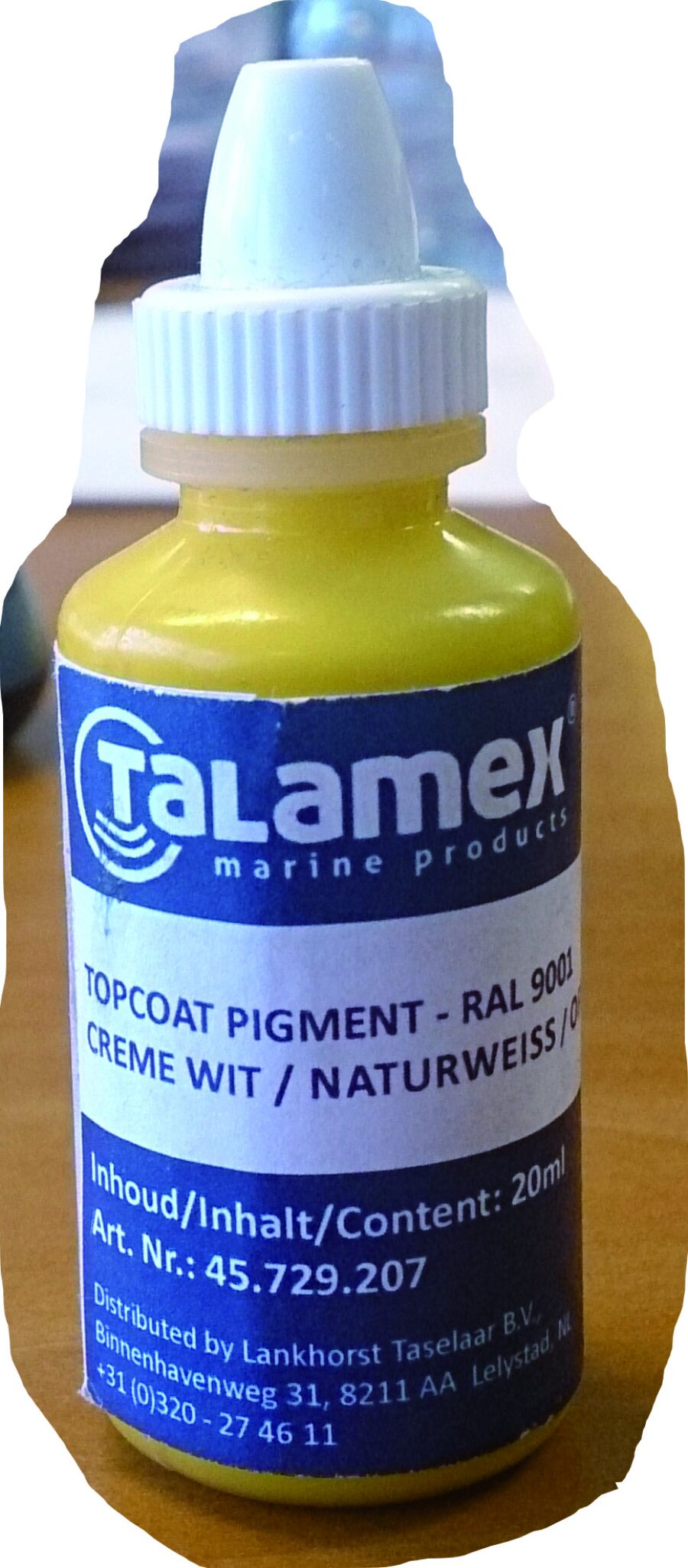 Colour Pigm.20ml Pure White Ral 9010