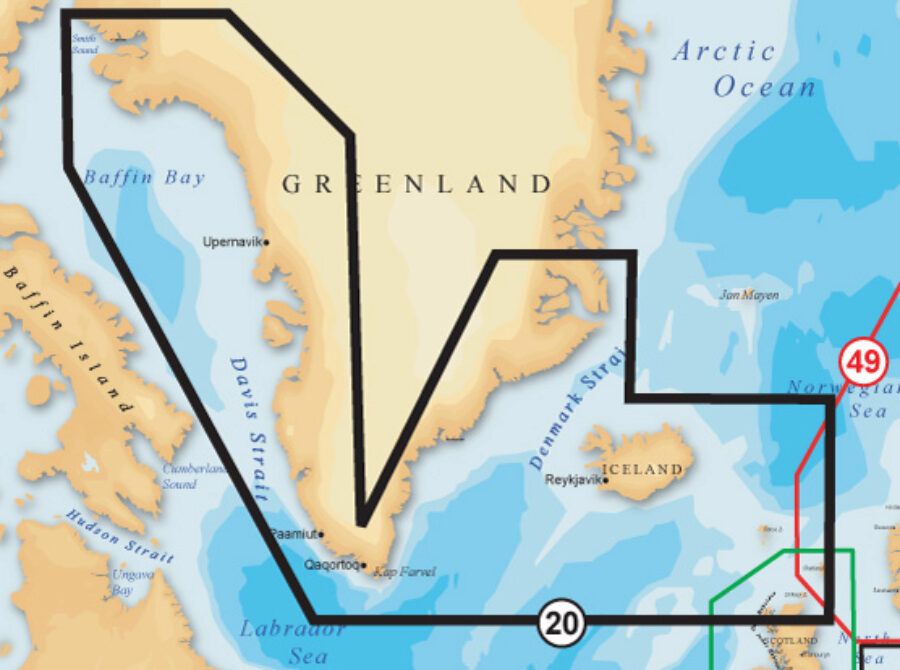 Gold XL9 CF Format 20X Greenland And Iceland
