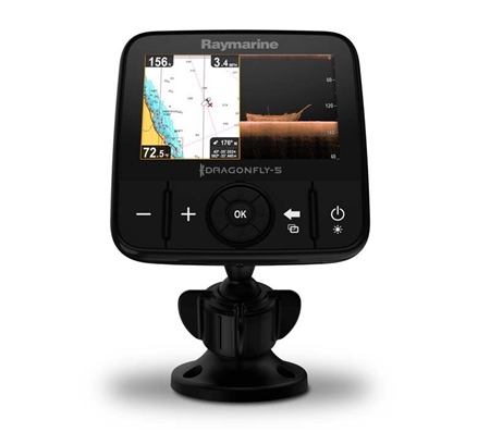 Dragonfly 5Pro CHIRP DV Fishfinder/Plotter - EU Navionics Silver