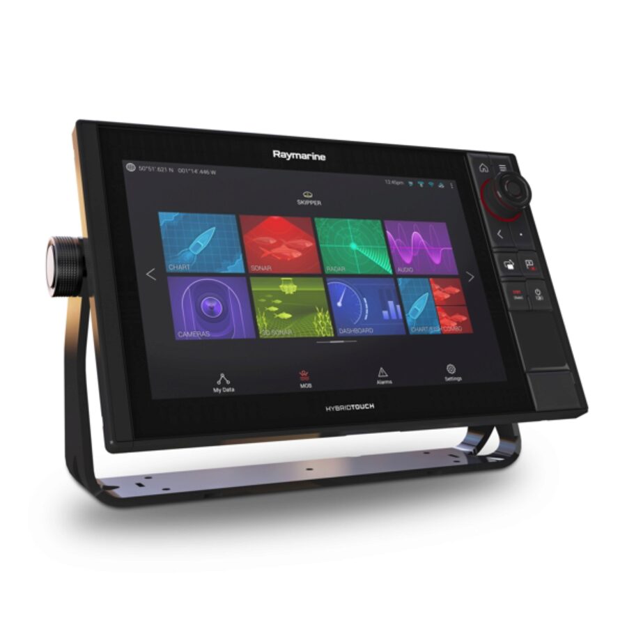 Axiom 12 Pro-S HybridTouch 12 Inch MFD with intergrated High CHIRP Conical Sonar for CPT-S