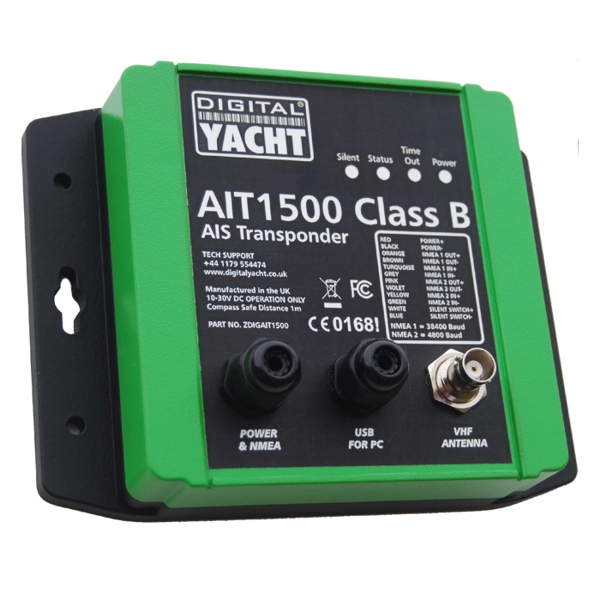 AIT1500 Class B AIS Transponder With Int GPS Ant (NMEA 2000)