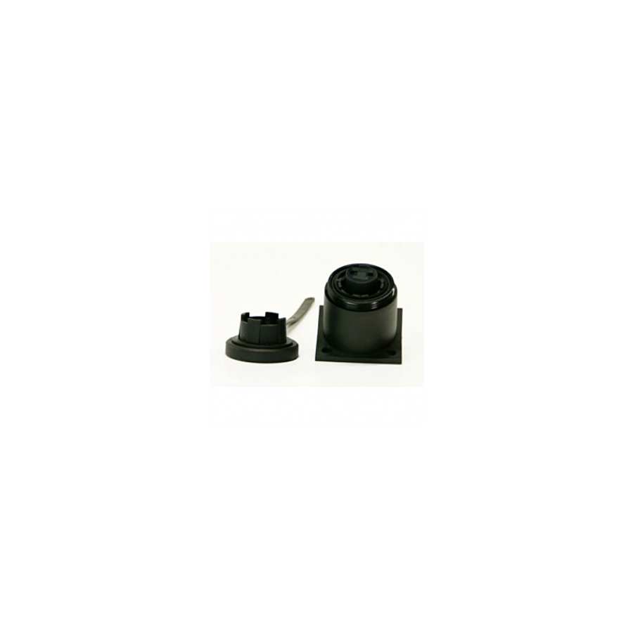 3 Pin Bulkhead Socket & Cap