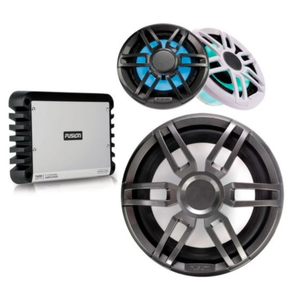 XS Series Sport - 6.5 Inch LED Speakers, Amplifier and Subwoofer Pack (XS-SPORT6.5LED)