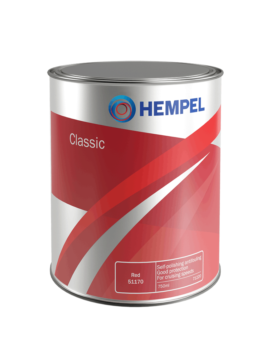 Classic Antifoul - Red - 2.5L