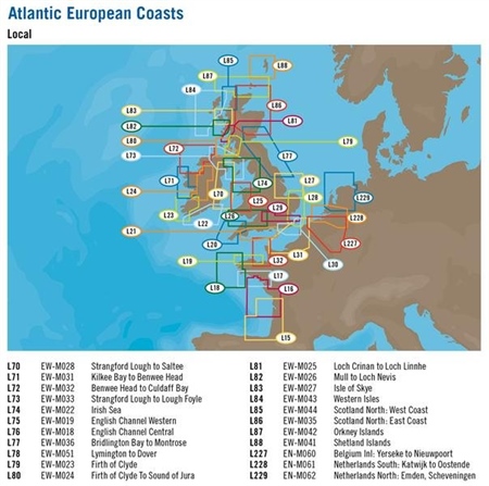 MAX Local Charts - L20 Falmouth to Lundy Island
